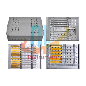 Nuevo juego de instrumentos de columna vertebral PLIF & TLIF Cage para cirugía de columna vertebral ortopédica de alta calidad | Instrumento Oldmed - Product Image 5