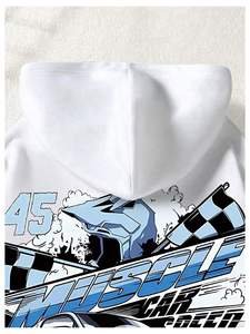 Sweats à capuche surdimensionnés à la mode épaule tombante poids lourd Boxy coupe ample Streetwear Logo personnalisé Hoodie Usine Vente en gros Fabricant - Product Image 3