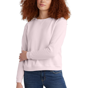 Jersey informal de manga larga, sudadera con hombros caídos, sudadera con estampado de letras, sudadera holgada de algodón coreano Harajuku para mujer - Product Image 1