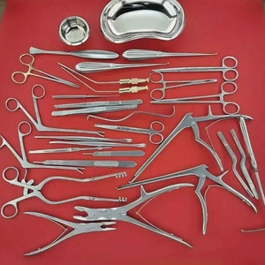 Juego de 20 piezas de instrumentos ortopédicos quirúrgicos de cirugía neuro Espinal de alta calidad - Product Image 1