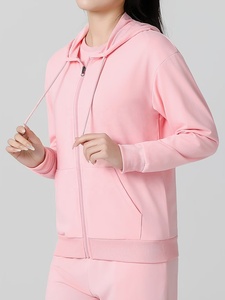 Women Custom Logo Letter Fashion Printed Thickened Long-Sleeved Loose Oversize <b>Hoodies</b> Sweatshirt Full Sleeve Knitted Breathable - Product Image 3