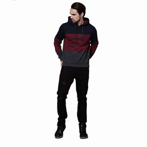 Sudaderas con capucha personalizadas de estilo moderno de diferentes colores y alta calidad para hombre, diseño unisex, bolsillos canguro - Product Image 4