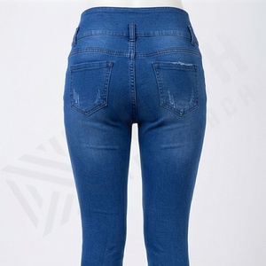 Pantalones Vaqueros Casuales de Moda para Mujer, Hechos a Medida, Cómodos, Ajustados, de Mezclilla, con Color y Estampado Personalizados, Nuevo Estilo - Product Image 2