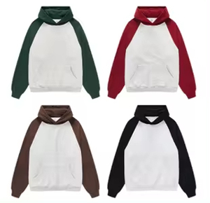 Sweat à capuche homme avec poche kangourou, logo personnalisé, couleur unie, respirant, style streetwear, coton/polaire - Product Image 6