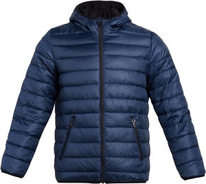 Chaqueta de Invierno Acolchada con Capucha, Transpirable, Personalizada, para Hombre, Talla Grande, Impermeable, Cortavientos, Informal, para Calle - Product Image 1