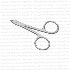 Ciseaux à ongles cuticules personnalisés la petite tête en acier inoxydable sur les ciseaux à cuticules prix de gros - Product Image 1