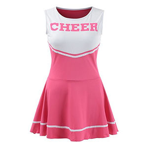 Women/ Girl Cheerleading Uniforms School Club Cheer-<b>leading</b> Uniform Dress Cheer Costume - Product Image 4