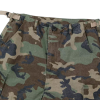 Shorts cargo camouflage pour homme, en tissu Oxford lavé, coupe large, multi-poches, style streetwear