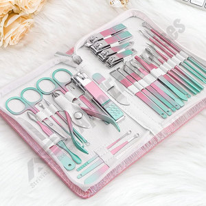 Professional Stainless Steel Manicure & Pedicure Kit for Women & Men 30-in-1 Nail Clippers Set Eco-Friendly Apto Enterprises - Product Image 2