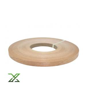 Placage de bois naturel de qualité supérieure de la marque Qing Yang, bordure de placage en bois naturel, chêne blanc, noyer, cerisier, teck, frêne pour la finition des meubles - Product Image 2