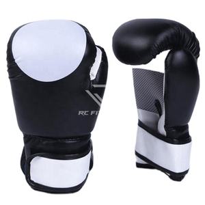 Guantes de Boxeo de Piel para Entrenamiento de MMA, con Soporte para Muñeca, Antideslizantes, Ajustables con Correa de Gancho y Bucle, Venta al Por Mayor - Product Image 1