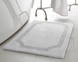 Alfombrillas de baño reversibles de algodón 100% de alta calidad al por mayor, alfombrillas de baño de varios diseños y colores de Avior - Product Image 4