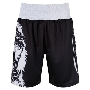 Short MMA personnalisé pour hommes Short de kick-boxing pour vêtements d'été pour hommes avec motif de conception de sublimation de logo personnalisé et étiquettes short ufc - Product Image 3