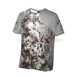 เสื้อยืดพิมพ์ซับลิเมชันสำหรับผู้ชายเสื้อยืดกีฬาน้ำหนักเบาออกแบบได้ตามต้องการ - Product Image 3