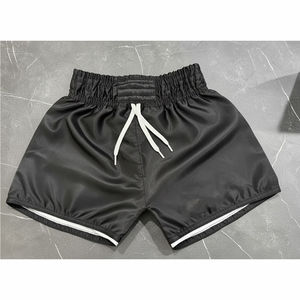 Pantalones Cortos Deportivos de Boxeo, Muay Thai, MMA, para Adultos, Unisex, 100% Poliéster, Elásticos, de Secado Rápido, Transpirables, con Logotipo Frontal - Product Image 1