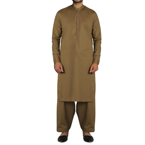 Ensembles Shalwar Kameez pour hommes pakistanais de haute qualité, décontractés pour l'été, 100% coton, séchage rapide, tricotés, légers, grandes tailles, toutes les couleurs - Product Image 5
