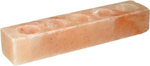 หิมาลายันทรงสี่เหลี่ยม5รูสำหรับใส่เทียนทีไลท์5รูเกลือคริสตัลธรรมชาติหิมาลัยทรงสี่เหลี่ยม - Product Image 3