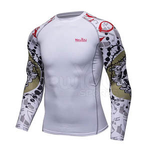 Maillot de compression pour homme à manches longues de couleur personnalisée Nouveau style Maillot de compression pour homme en vente en ligne - Product Image 3