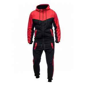 Ensemble survêtement de sport pour homme, sweat à capuche et jogging surdimensionnés, vêtements de sport personnalisés, streetwear décontracté, tenue deux pièces - Product Image 3