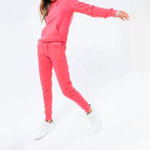 Conjunto de chándal de dos piezas para mujer, Sudadera con capucha y pantalones de chándal, compre chándal personalizado con logotipo para Otoño e Invierno - Product Image 4