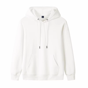 Épaule tombante Pulls de haute qualité Logo personnalisé imprimé Groupe personnel Marque Broderie Hommes et femmes 100% Coton Hoodies - Product Image 2