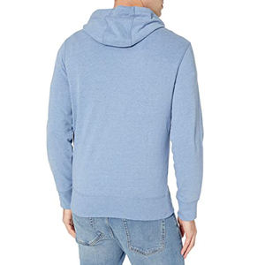 Sweat à capuche à fermeture éclair vierge personnalisé de haute qualité pour hommes Sweat-shirt en coton lavé surdimensionné de style vintage Sweat-shirt à capuche et sweat-shirt zippés pour hommes - Product Image 2