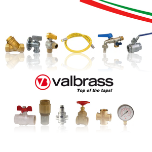 VALBRASS Válvula de bola de control manual ISO 7/1 de latón de diámetro completo FF HEAVY Tipo Agua Aire Aceite Diesel-Fluidos no agresivos Modelo 310-2 - Product Image 2