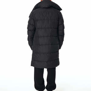 Veste imperméable à capuche en nylon/coton tissé pour homme de haute qualité, col montant décontracté, fermeture éclair, doudoune matelassée d'hiver, fournisseur - Product Image 5