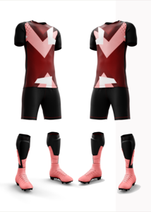 Uniforme Deportivo de Fútbol Profesional, Transpirable, 100% Poliéster, Camiseta y Pantalones Cortos de Fútbol, Nombre del Equipo Personalizado, para Campeonato de Liga de Adultos - Product Image 5