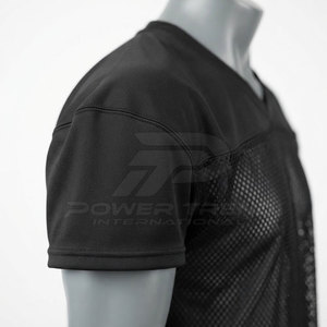 Custom Sublimation Teamwear <b>Mesh</b> Football Jersey Quick Dry Breathable Polyester Sports Shirt For Club Training And Match - Product Image 6