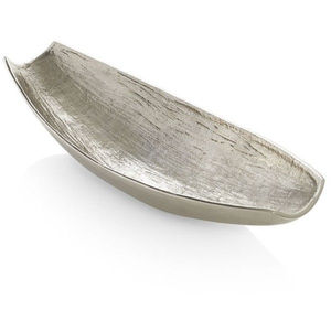 Plat de service en laiton au design élégant, forme ovale, pour la maison, les mariages, les hôtels, la vaisselle de table, les salades de fruits, les collations - Product Image 2