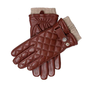 OEM Custom <b>Sheepskin</b> Leather Dressing <b>Gloves</b> for <b>Ladies</b>-Eco-Friendly Breathable Outdoor Winter Fashion Wear with Touchscreen - Product Image 1