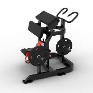 QLI QSLC064 Curl de pierna de pie de alta calidad | Equipo de fitness de gimnasio comercial cargado con placa - Product Image 3