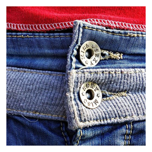 ผ้ายีนส์คุณภาพสูง100% เทคนิคและวัสดุในสไตล์การออกแบบที่ปรับแต่งได้ - Product Image 5