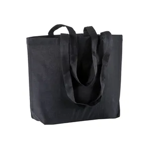 Borse Promozionali Personalizzate in Cotone con Design a Soffietto e Materiale da 120 G/m2 - Product Image 2