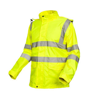 Gilet de sécurité adulte personnalisé ANSI classe 2 respirant et imperméable avec réfléchissant haute visibilité et logo personnalisé - Product Image 3