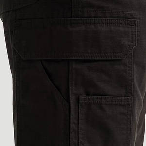 2024 hommes de haute qualité taille élastique Cargo Shorts personnalisé Nylon Fitness Style été décontracté Look avec motif solide taille XS - Product Image 6