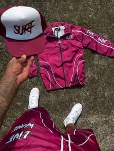 Conjunto Deportivo Unisex de Nylon con Capucha, Chaqueta Cortavientos y Pantalones de Dos Piezas con Logotipo Personalizado, Conjuntos Cortavientos de Poliéster para Otoño - Product Image 4