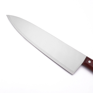 ชุดช้อนส้อมมีดโอเอ็มแบบสั่งทำมีดเชฟครัวอเนกประสงค์ใบมีดเหล็กดามัสกัสคมพิเศษด้ามจับไม้ - Product Image 3