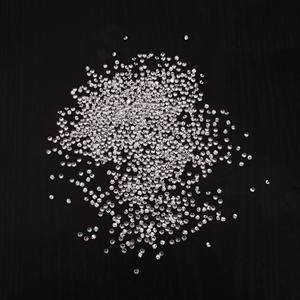 Circonita Cúbica Blanca Natural de 1 mm, Corte Brillante Redondo, Calidad AAA, Piedras Preciosas Sueltas para Joyería de Plata - Product Image 6