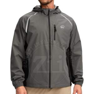 Veste de sécurité de travail haute visibilité en tissu Oxford de coton, conforme à la norme ANSI Classe 2, avec logo LED clignotant, réfléchissante - Product Image 1