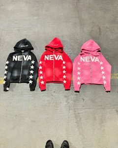 Pulls à capuche personnalisés de haute qualité pour hommes Sweats à capuche en coton polaire thermique French Terry Distressed Embroidery Sweats à capuche en coton personnalisable - Product Image 2