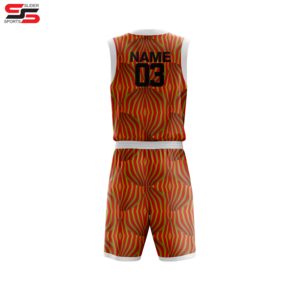 Sublimation Men Basketball James Uniform Wear Tops Fabric Sports Uniforms Quick Dry Uniform with Your Custom Design Sportswear - Product Image 2