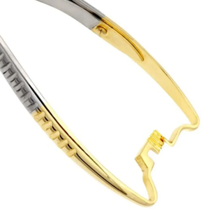 5.5หนีบนวมสแตนเลสสตีลพร้อมห่วงทองด้วยมือ - Product Image 4