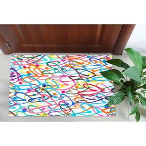 Tapis Cœurs Colorés, Tapis Imprimé Tendance, Cadeau Moderne pour Chambre d'Enfant, Tapis Doux à Poils Longs - Product Image 5