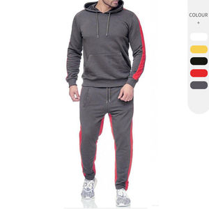 Nouveau design 2023 hommes survêtement tenue décontracté hommes automne hiver porter survêtement en gros fermeture éclair complète velours pour moi - Product Image 3