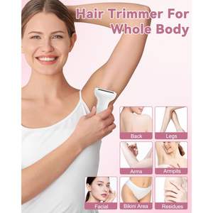 Rasoir Épilateur Rechargeable 5-en-1 pour Femme, Utilisation Humide et Sèche, Visage, Corps, Maillot, avec Station de Recharge USB pour la Maison et la Voiture - Product Image 4