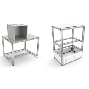 Perfiles de aluminio anodizado para marcos y recintos de laboratorio - Product Image 6