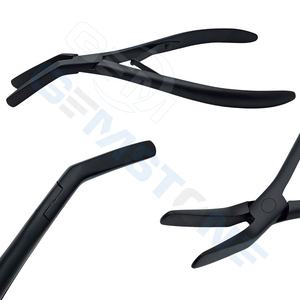 Herramienta Profesional de Crimpado de Punta Plana para Micro Anillos y Cuentas Nano, Alicates de Acero Inoxidable de 7 Pulgadas para Extensiones de Cabello, Uso Comercial - Product Image 2