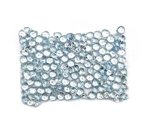 Lote de Piedras Preciosas Sueltas de Aguamarina Natural con Corte Corazón de 4 mm para la Elaboración de Joyas - Product Image 5